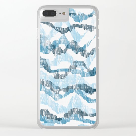 Abstract 158 Clear iPhone Case
