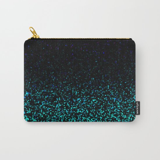 Mint Sparkle Carry-All Pouch