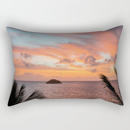 ISLAND SUNRISE Rectangular Pillow