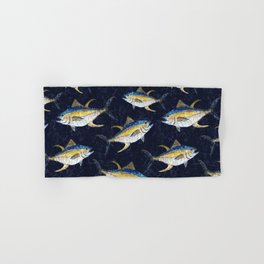 Yellowfin Tuna Pattern Hand & Bath Towel