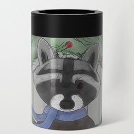 Raccoon Holidays Can Cooler
