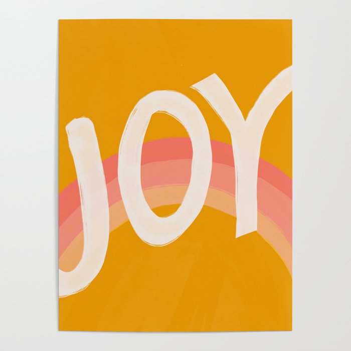 Joy In Rainbows Poster