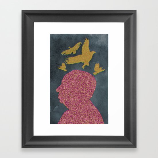 Hitchcock Framed Art Print
