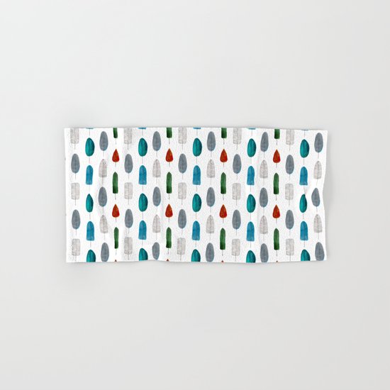 Leafs pattern Hand & Bath Towel