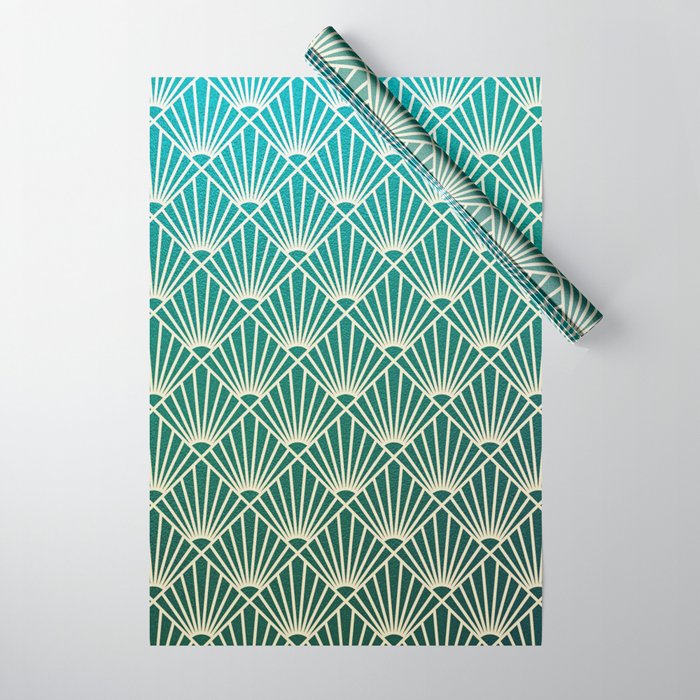 Art deco outlet wrapping paper