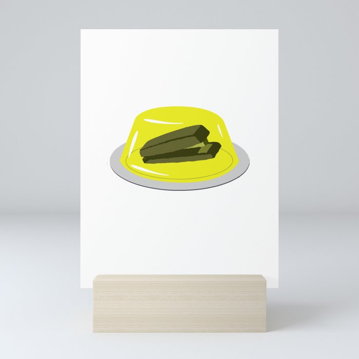 Stapler In Jello, Office Prank For The Brave Design, Original Funny Gift Idea, Dwight Best Quote Fro Mini Art Print