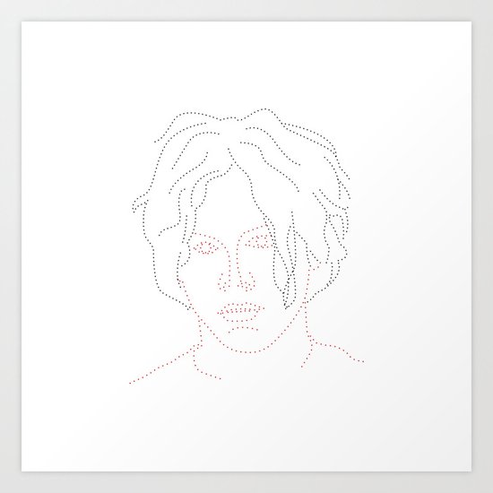 Dot and Roll - Jack Art Print