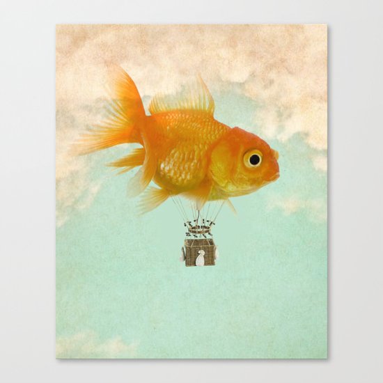 balloon fish 03 Canvas Print