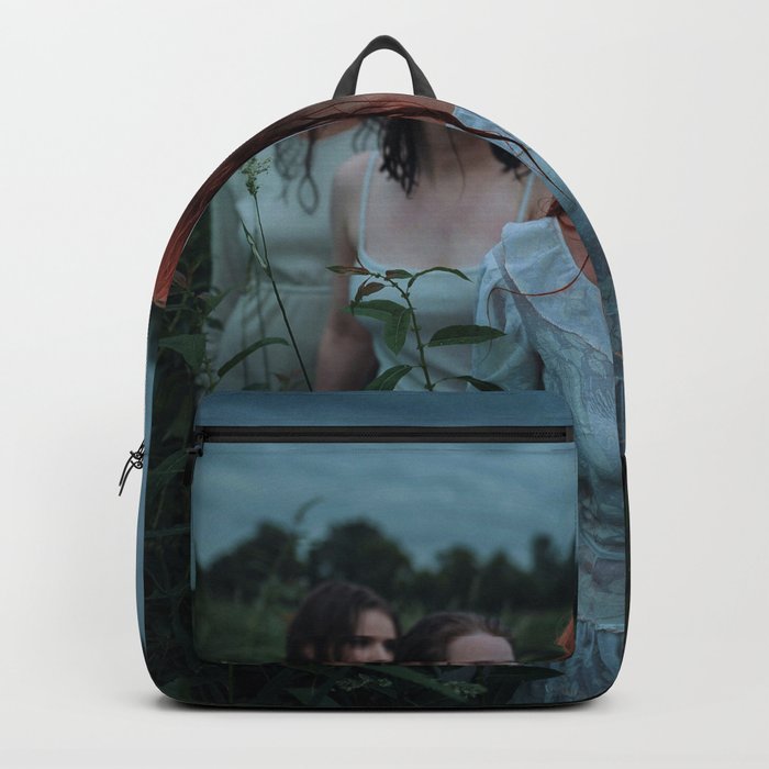 Lost horizon; the stories and visions of girls and women female friends portrait fantasy color photograph / photography Backpack