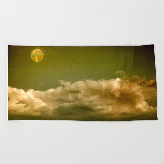 Alien Shore Beach Towel