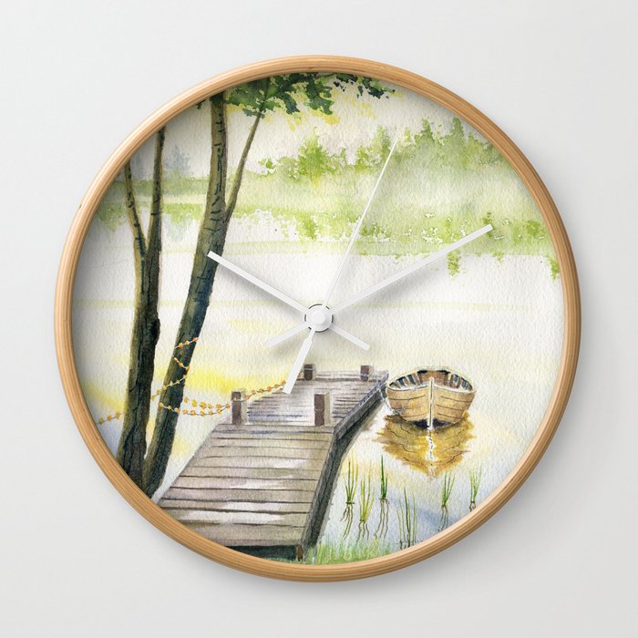 A Little Peace of Mind Wall Clock