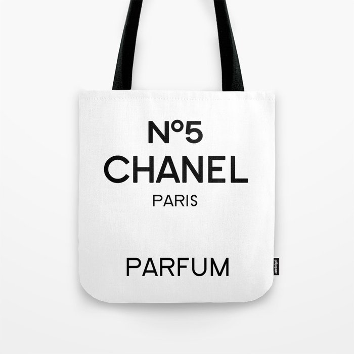 Perfume no5 Tote Bag by Sharlene Tait