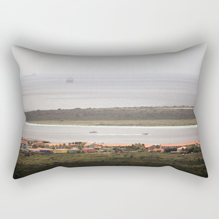 Bonaire and Klein Bonaire Rectangular Pillow by Christine aka stine1 on Society6
