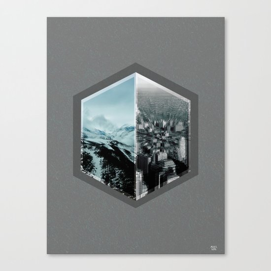 dont think twice Canvas Print