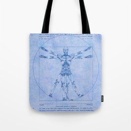 Proportions of Cyberman Tote Bag