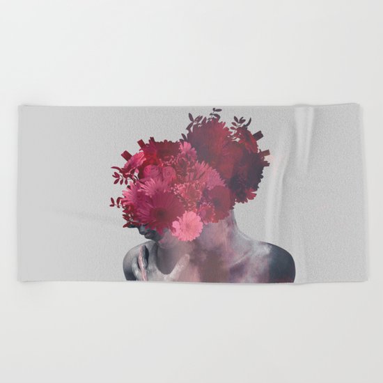 I'm not done Beach Towel