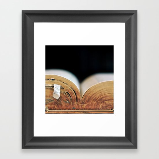 Tome Framed Art Print