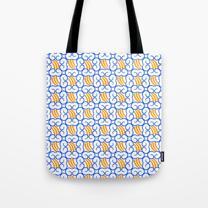 rainbow in the clouds Tote Bag