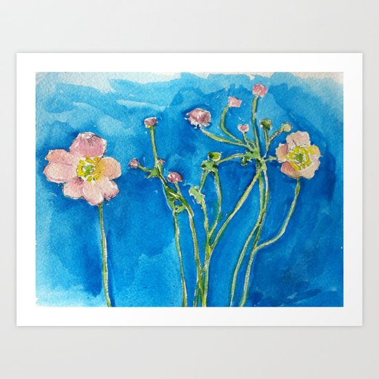 Anemones Art Print