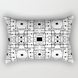 Circuit Rectangular Pillow