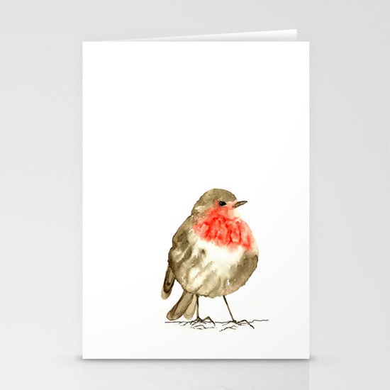 winterbird Stationery Cards