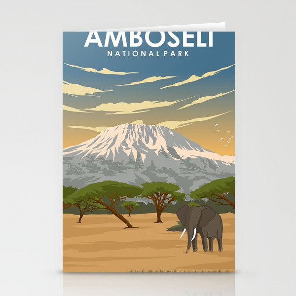 Amboseli National Park4547469 Stationery Cards