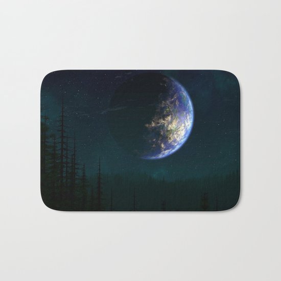 Out of this world #forest Bath Mat