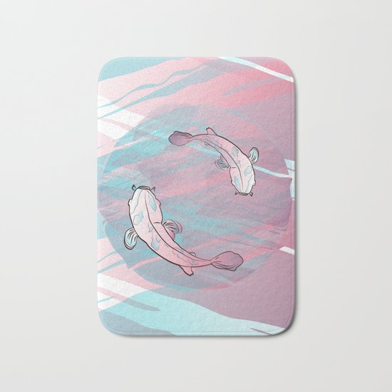 La vie en rose Bath Mat