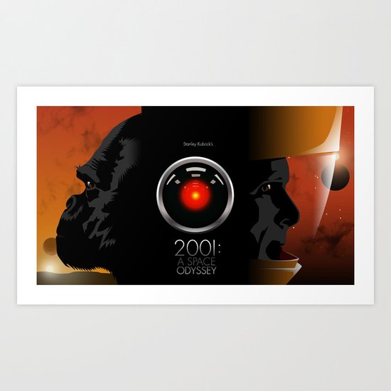2001 - A space odyssey Art Print