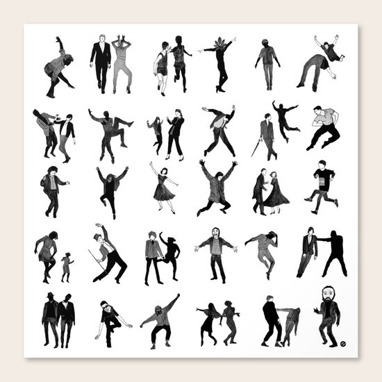 Dancers Canvas Print