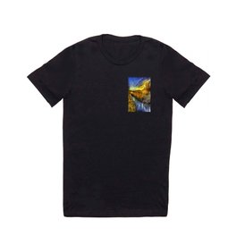 Sunset River Van Gogh T Shirt