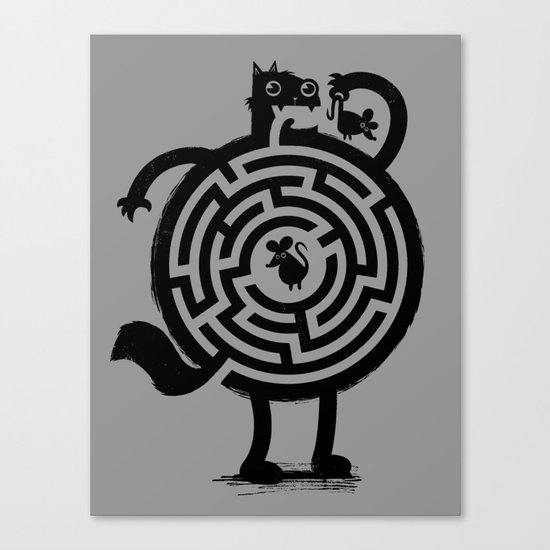 Amazin' Cat Canvas Print