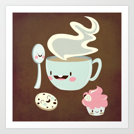 Coffee! Art Print