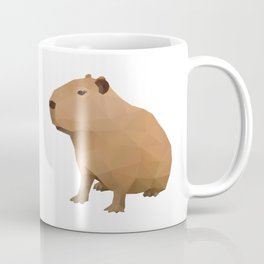 Capybara Polygon Art Mug