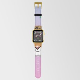Lunar rose and tiger Apple Watch Band