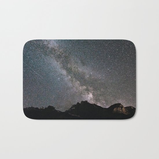 Night in Switzerland Bath Mat