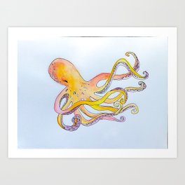 octo.octopus Art Print