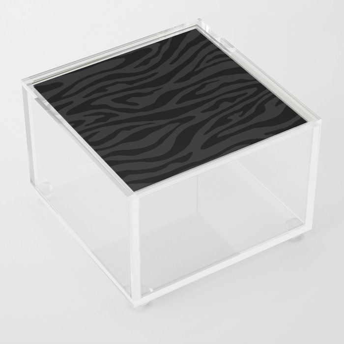 Dark Psychedelic abstract art. Digital Illustration background. Acrylic Box