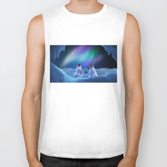 MERRY CHRISTMAS Biker Tank