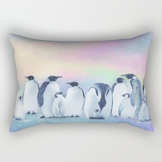 All Quiet on the South Pole Rectangular Pillow