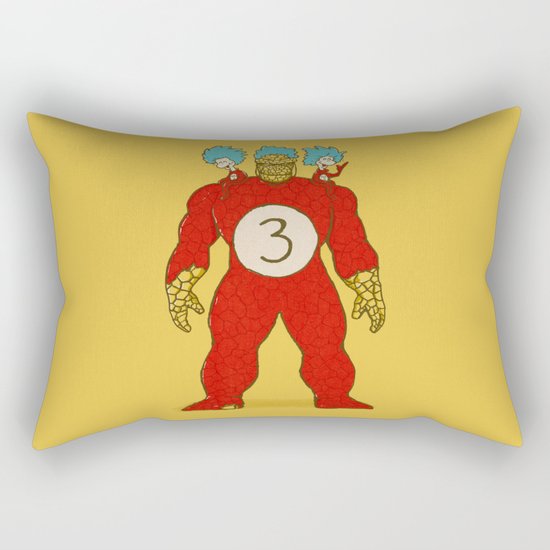3 Things Rectangular Pillow