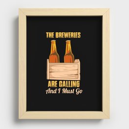 Breweries Are Calling Recessed Framed Print