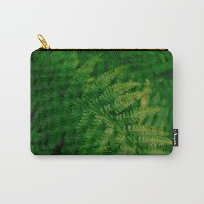 Green fern Carry-All Pouch