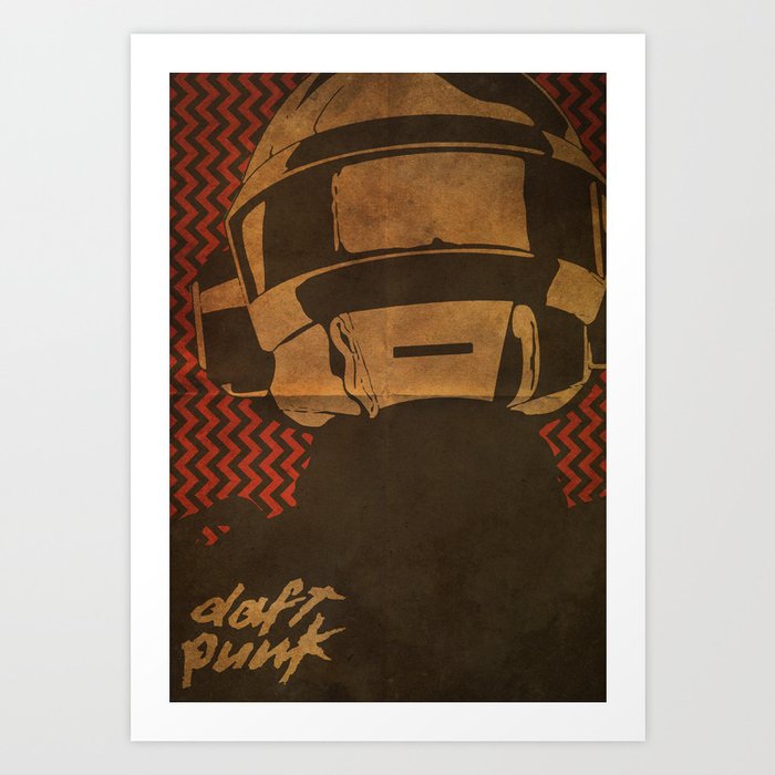 Daft Punk Thomas Bangalter I Art Print