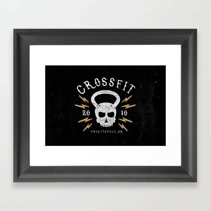 Crossfit Framed Art Print