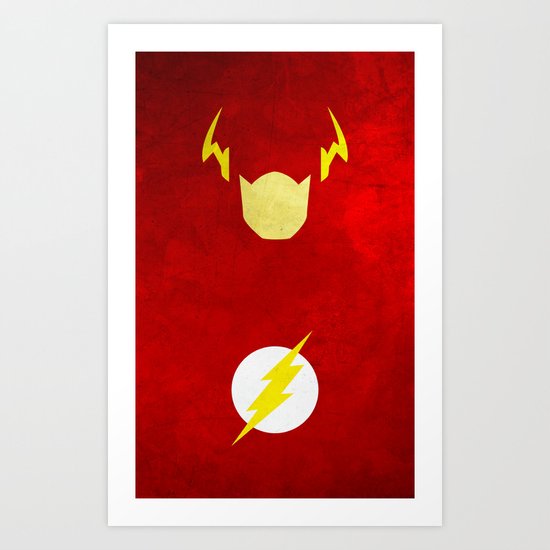 The Flash Art Print