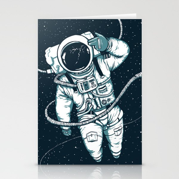 Broken Astronaut Stationery Cards