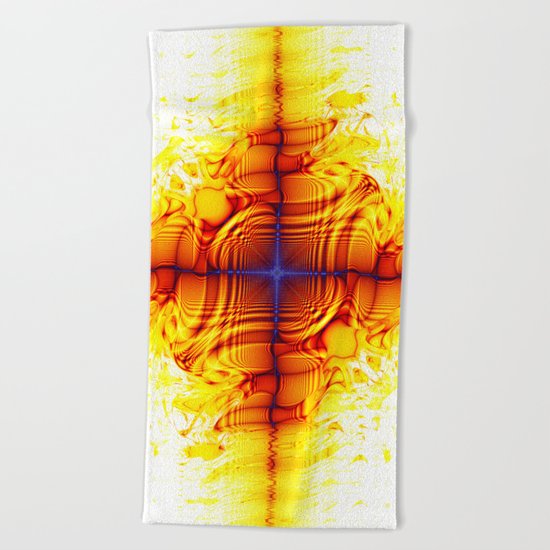 multiple mirrors Beach Towel