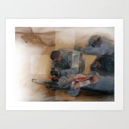 Combat Medic Art Print