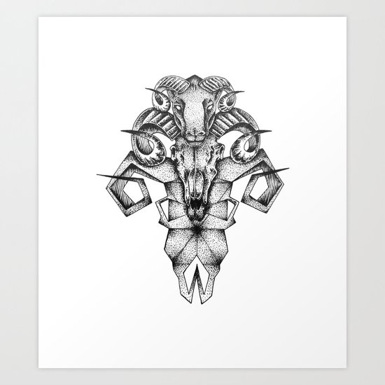 aries Art Print